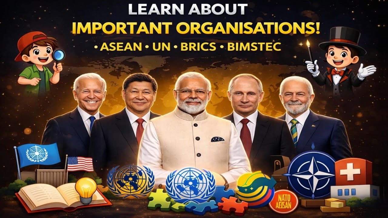 International Organisations GK Tricks | SSC CGL | MTS | Railway | UPSC