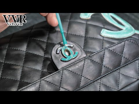 'Clean & Restore'  CHANEL Classic Vintage Quilted CC Camera Bag  -4k