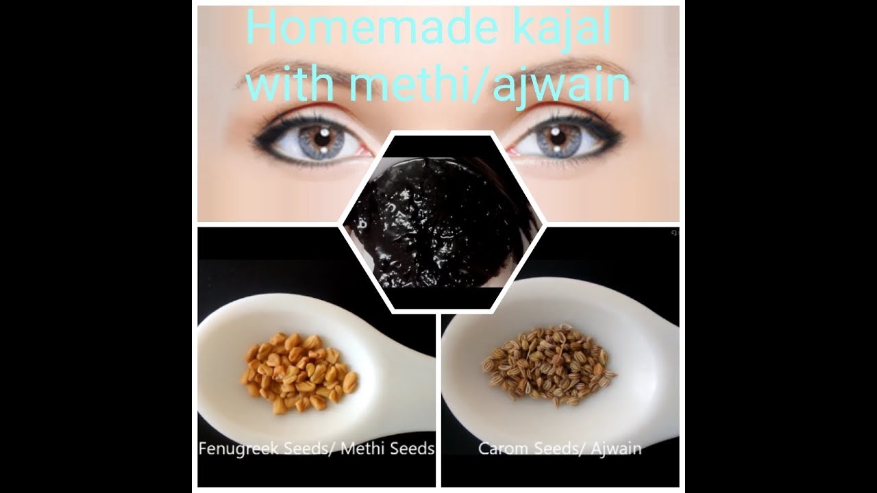 DIY kajal At Home - Improve eye sight, remove irritaion, Blackest Black,100% Natural