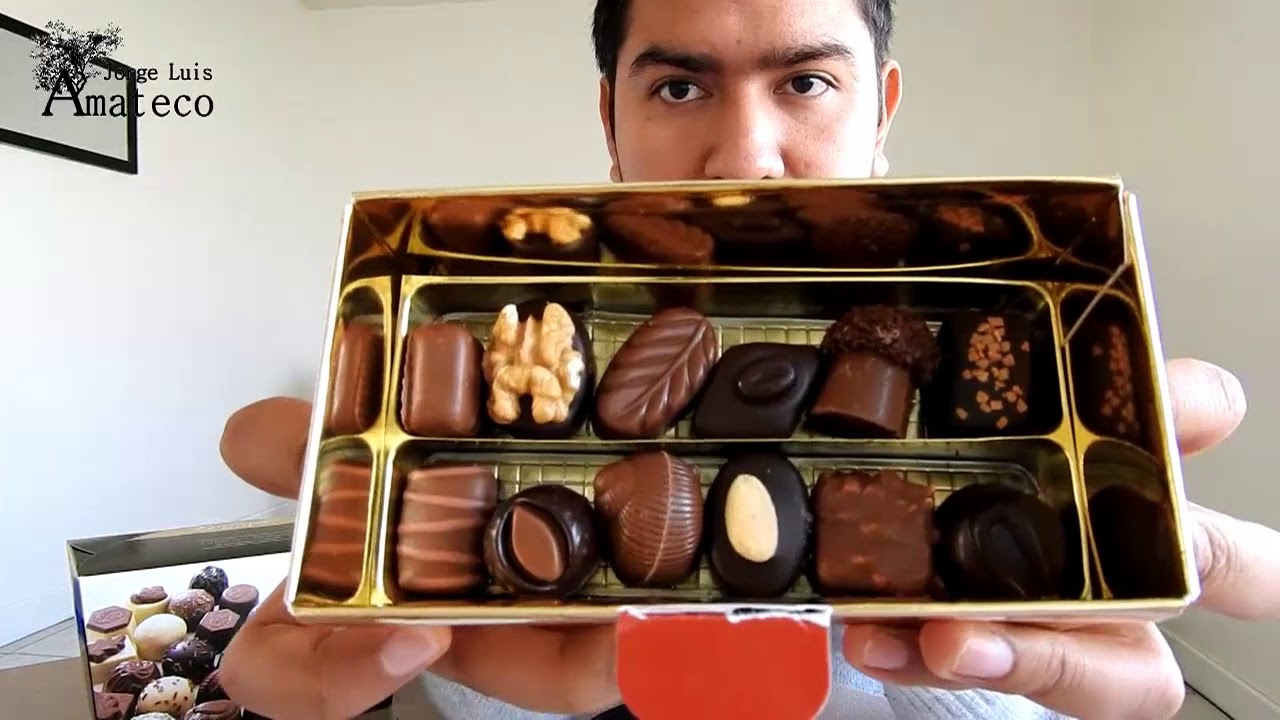 ABRIENDO CHOCOLATES FRANCESES ¡Feliz año 2018 de mi parte! YouTube