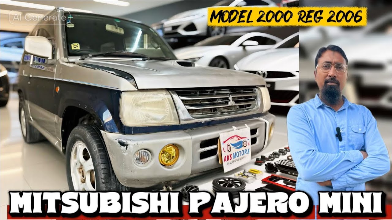 Mitsubishi Mini Pajero 660cc | Almost Original | Full Review & Price in Pakistan