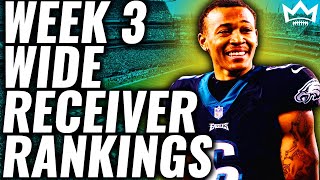 Top 36 Wide Receiver Rankings & Tiers | Week 3 Fantasy Football 2023