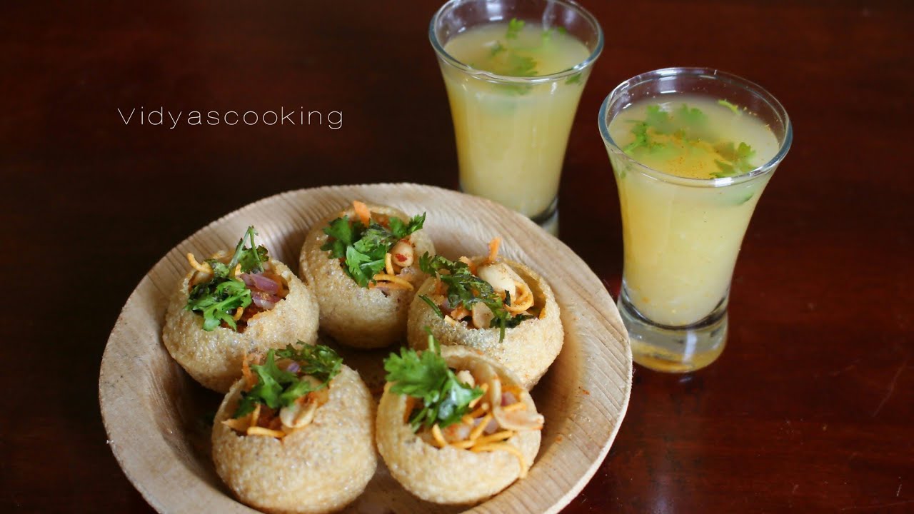 Street Food Series: Mosambi Pani Puri (Sweet Lime Pani Puri)