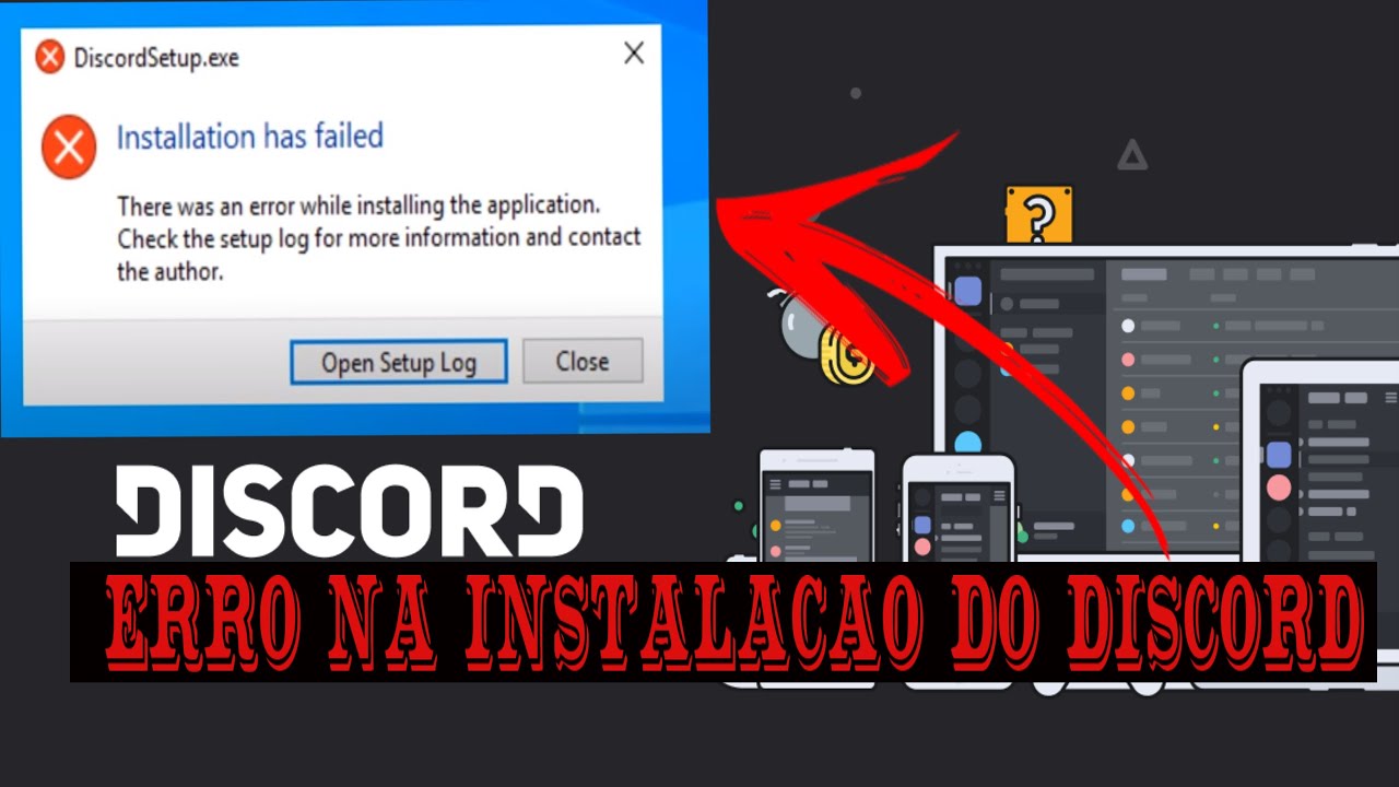 Установка дискорд installation has failed. Установка дискорд installation has failed