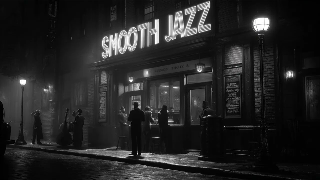Neon Midnight Jazz ☔ Smooth Lo-Fi Hip Hop Jazz for Late Night Relaxation