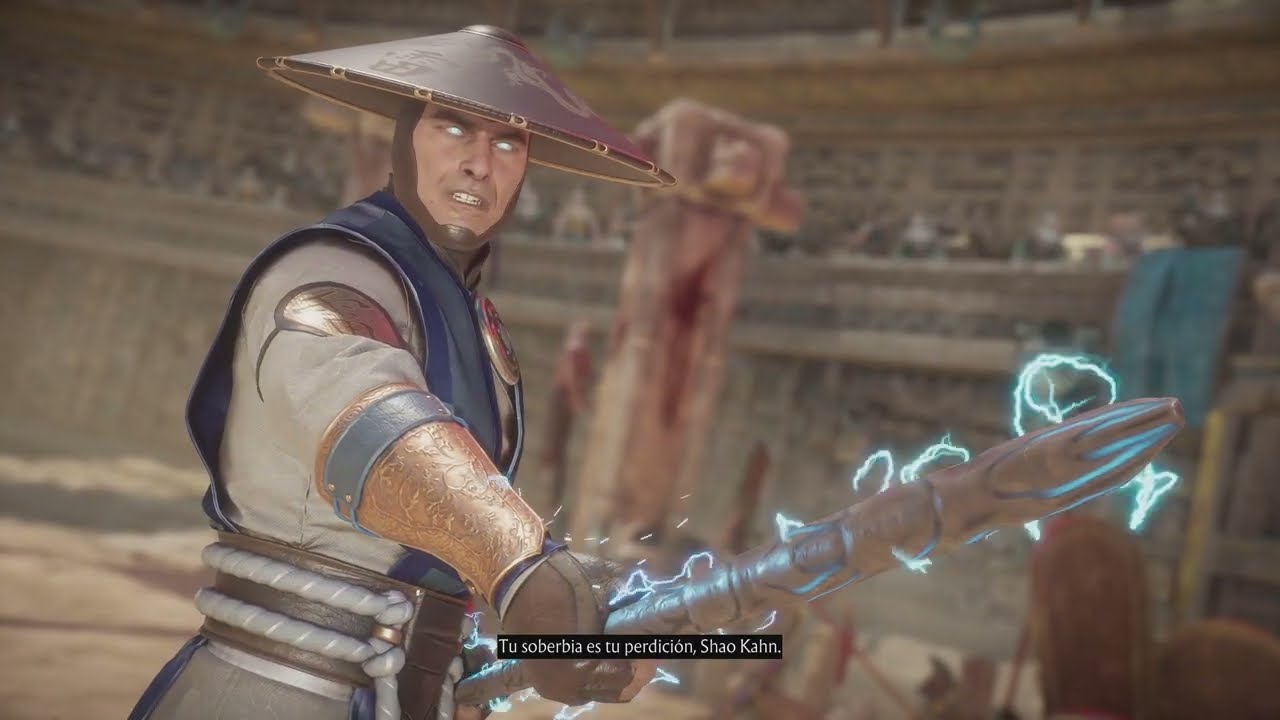 Mortal Kombat 11 | Raiden vs. Shao Kahn | Pelea Completa - YouTube