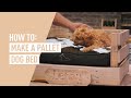 How to make a DIY Pallet Dog Bed  // Ozito