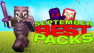 TOP 10 SEPTEMBER Best Minecraft PvP Packs I 1.21+