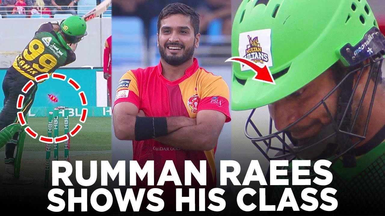 Rumman Raees Shows His Class vs Multan Sultans | Batters Struggles Against Him, 2018 | M1F1A