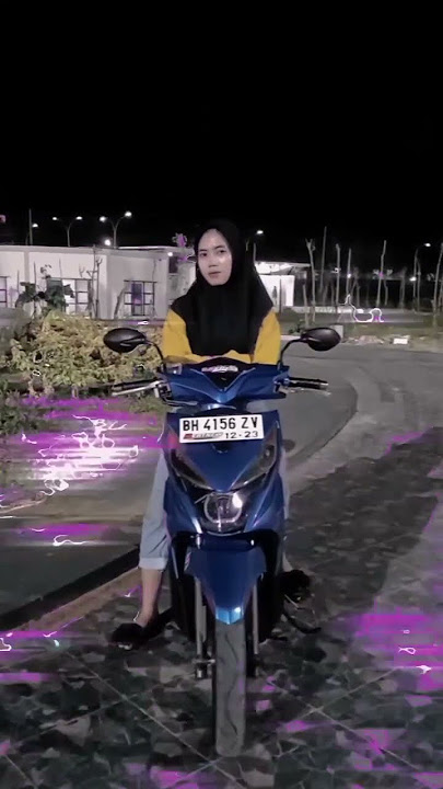 cewek beat #modifikasi #cantik #beat #hondabeat #cewek #hijab #hijabers