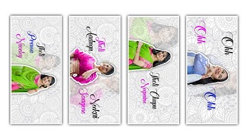 👌New Trending Double Pic Lyrical Video Editing In Alight Motion Instagram Trending Video Editing App