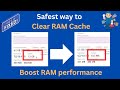How to clear RAM Cache in Windows? Safest way to Remove RAM Cache and Boost performance #windows