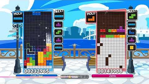 [Tetris AI] Cold Clear vs Zetris #28