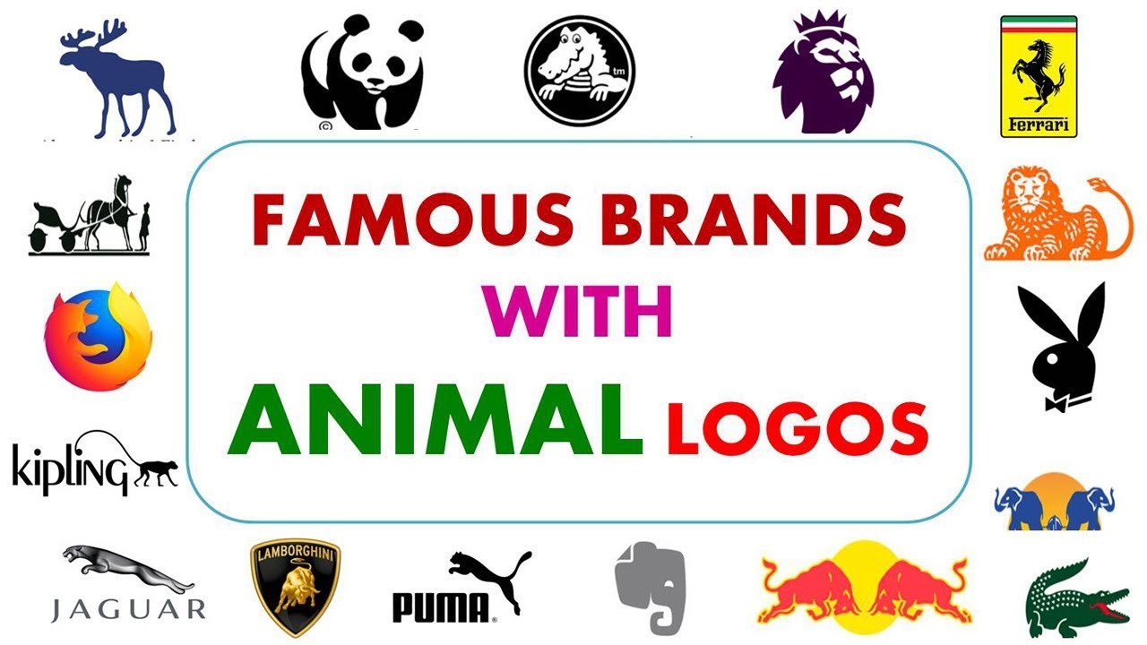 Famous Brands With Animal Logos - YouTube