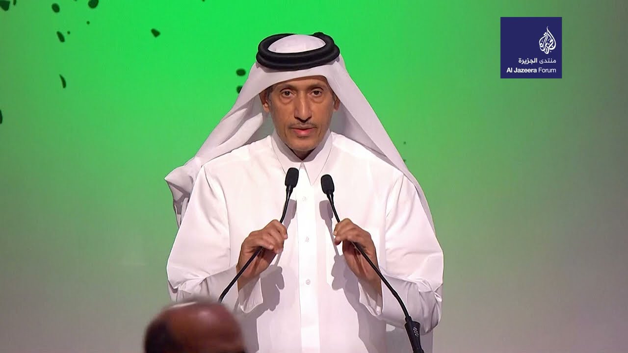 كلمة الشيخ حمد بن ثامر آل ثاني، رئيس مجلس ادارة شبكة الجزيرة في منتدى الجزيرة الـ15