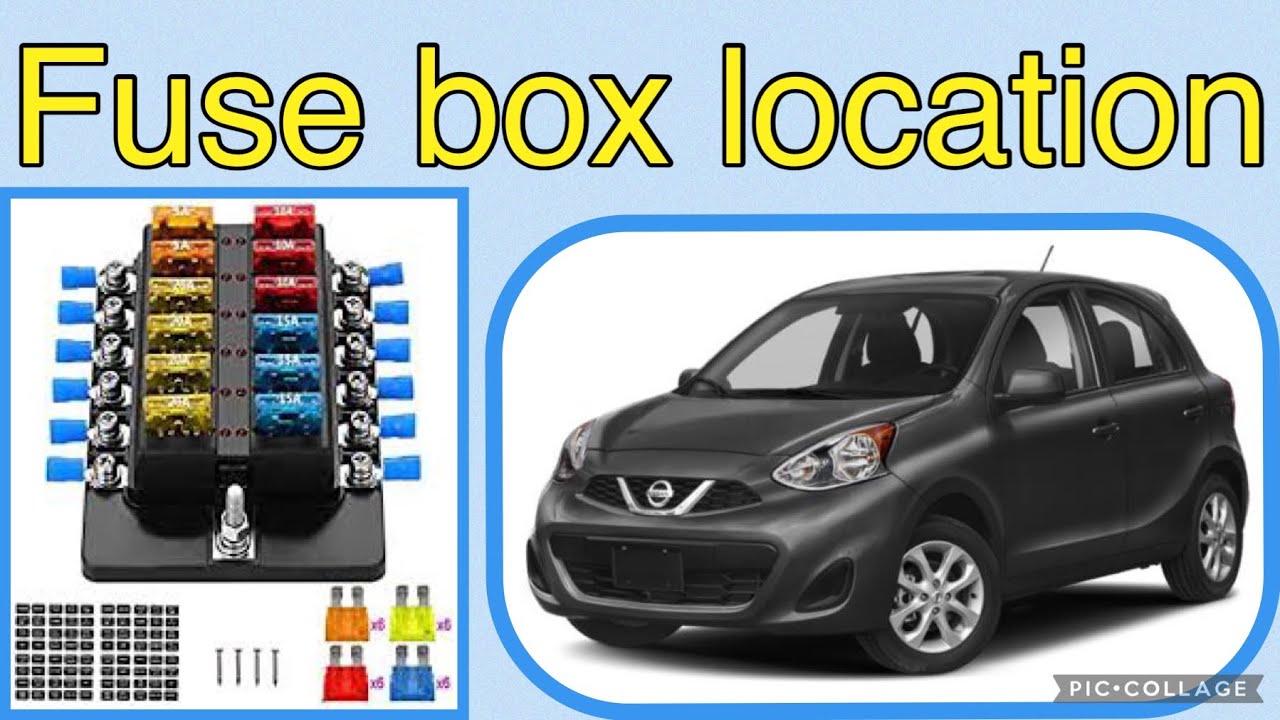nissan micra cigarette lighter fuse The fuse box location on a (2014-2019) Nissan Micra