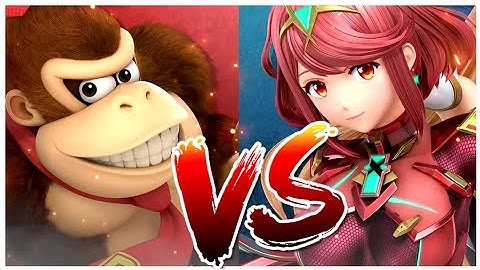 Pyra VS Donkey Kong Super Smash Bros Ultimate