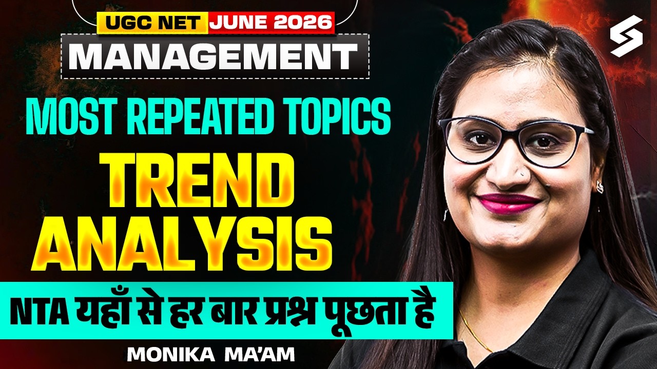 UGC NET Management Most Important Topics | UGC NET Management Previous Year Trend By Monika Mam
