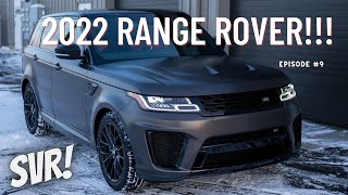 2022 Range Rover SVR FULL WRAP!! 5.0L V8 SUPERCHARGED! 575HP!!