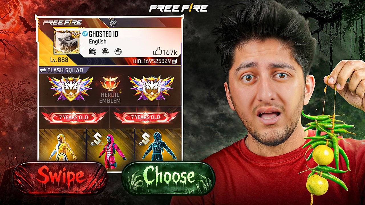 Reacting To Ghost Free Fire Id 😨 Some Crazy Accounts You Have Never Seen Before