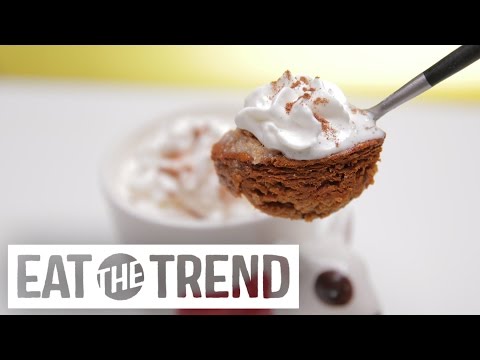 How to Make Microwave Mug Pumpkin Pie in 3 Minutes | Eat the Trend