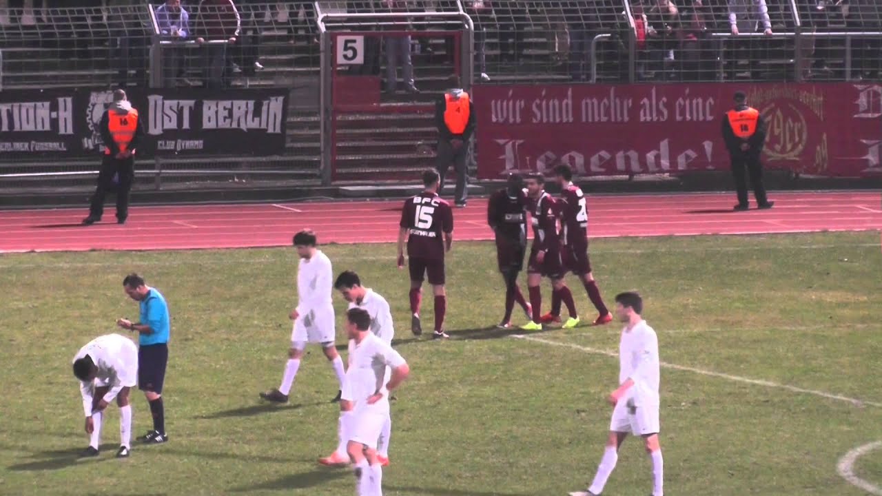 SC Charlottenburg - BFC Dynamo (Halbfinale, Berliner Pokal) - Spielszenen | SPREEKICK.TV