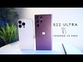 Samsung Galaxy S22 Ultra vs iPhone 13 Pro video test and hidden S Pen features. AP Tech