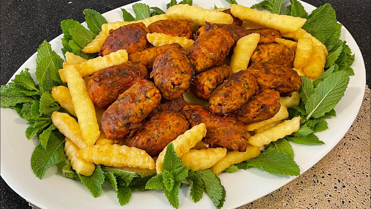 Chicken Kofta Kebab turkish kofta kebab // کباب مرغ ،دم داده لذیذ