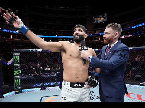#UFCEdmonton Nick Galanti Octagon Interview