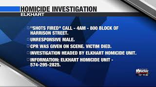 Homicide investigation underway in Elkhart