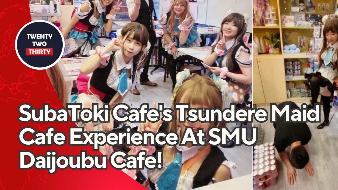 Unleashing Your Inner Masochist: SubaToki Cafe's Tsundere Maid Cafe Experience At SMU Daijoubu Cafe!
