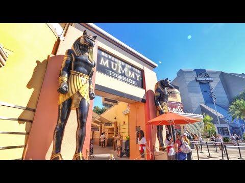 Video: Recenzija Revenge of the Mummy u Universal Studios