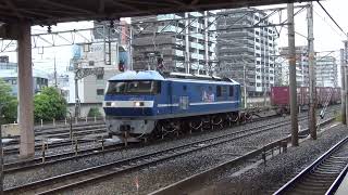 EF210-7牽引貨物 千里丘通過