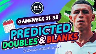FPL FUTURE DOUBLE & BLANK GAMEWEEKS - Planning Ahead!