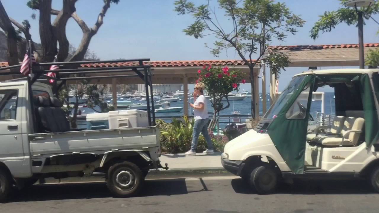Catalina island golf cart tour YouTube