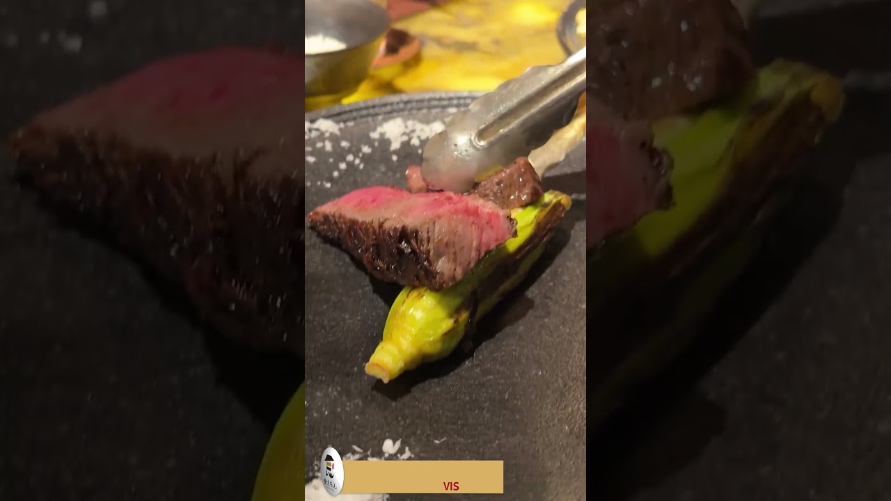 Yakuza? No. Fully Tatted Chef Grills Wagyu T-Bone Steaks!