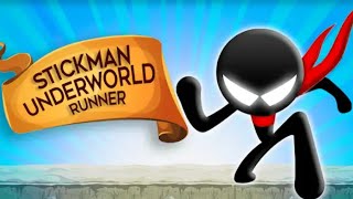 Stickman Underworld Runner | Angry Stick Run | Android Gameplay. screenshot 2