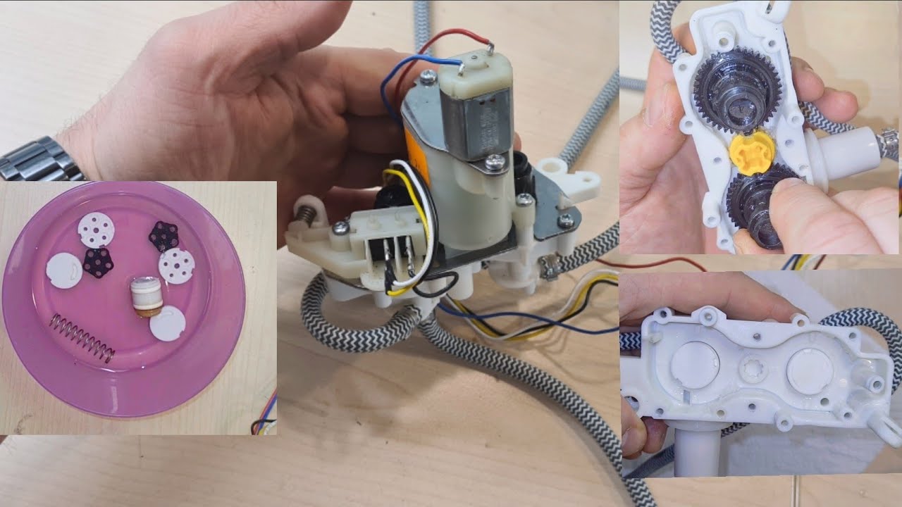 Krups Verteiler Drainage Ventil komplett öffnen zerlegen Keramikventil reinigen und zusammenbauen