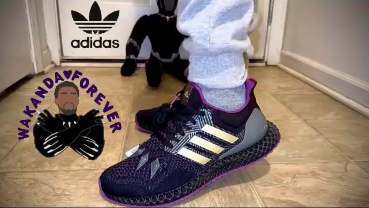 radiator dans indsats Adidas Ultra 4D “Black Panther WAKANDA FOREVER”!!!!! Review + On Feet -  YouTube