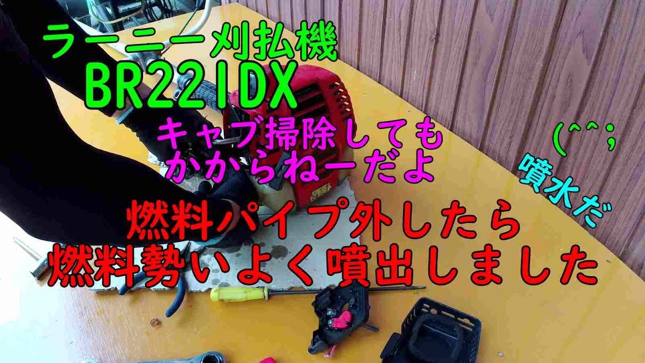【要メンテ】ラーニー エンジン刈払機 BR19

草刈機 ラーニー草刈機キャブ掃除しても掛からない原因は? - YouTube