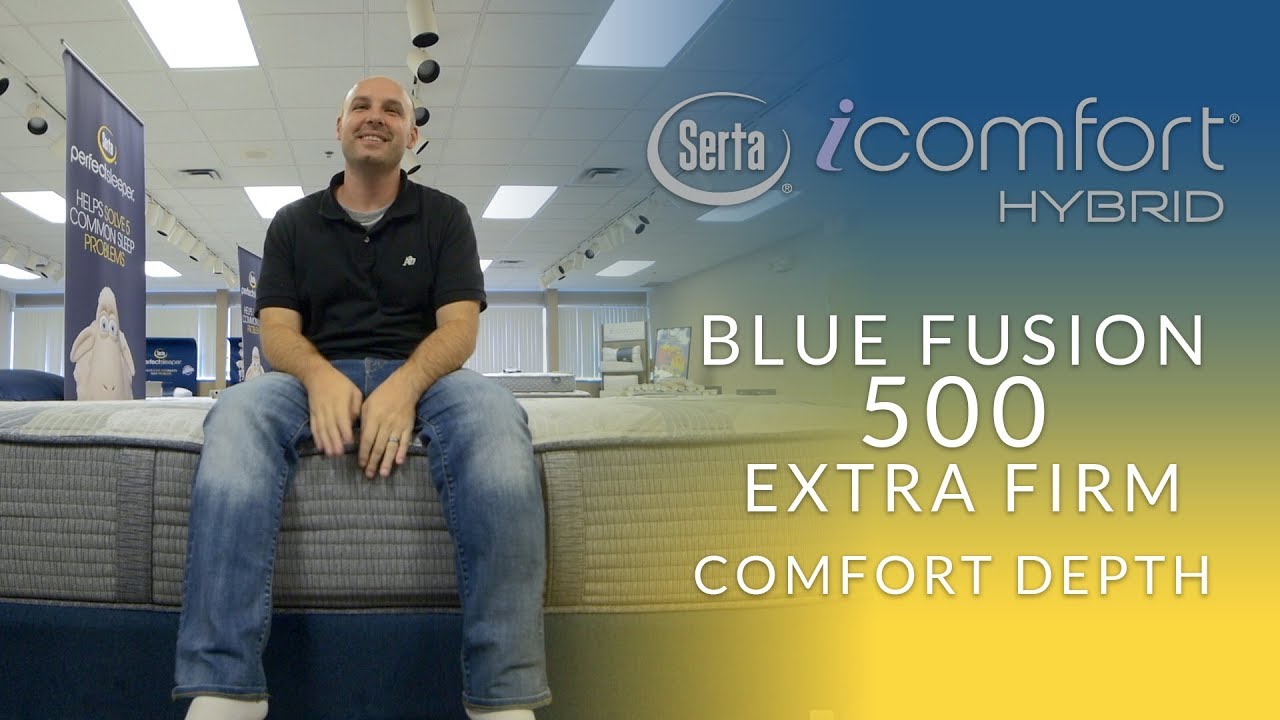 serta blue fusion 500 extra firm mattress