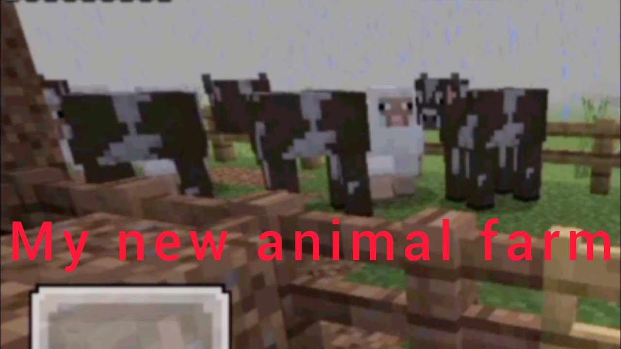 Minecraft part 3 Bangla funny gameplay 😀 I made a animal farm 🐂🐑 - YouTube