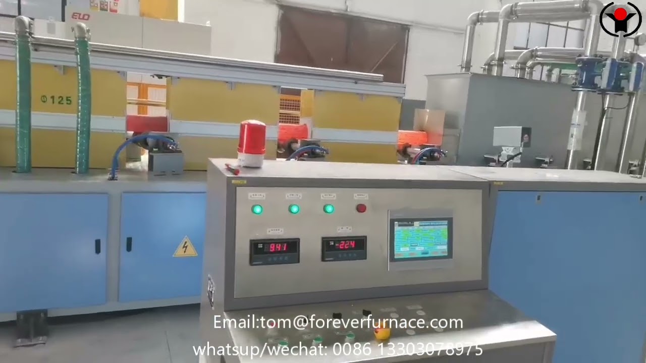 Induction Heating Furnace Steel bar for Hardening steel 