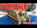 Building the Tamiya 1/35 Sturmtiger and Do it yourself zimmerit tutorial