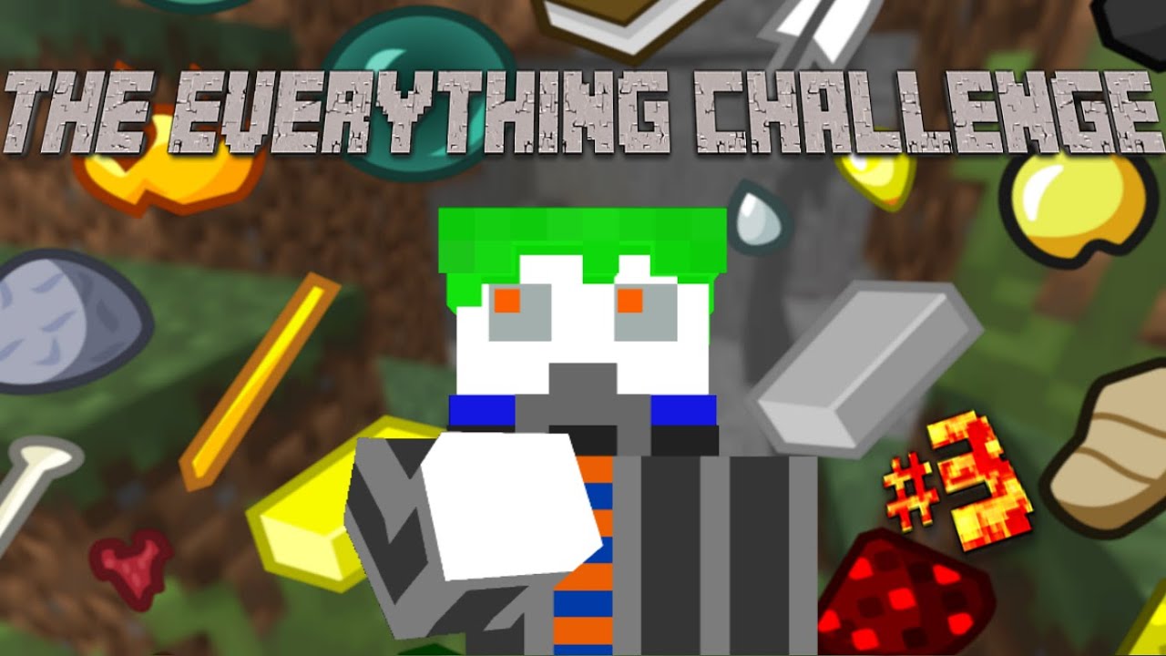 Minecraft: The Everything Challenge - Episode 3 - YouTube