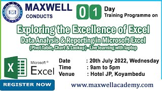 Maxwell Academy | Microsoft Excel Training | Open house workshop screenshot 3