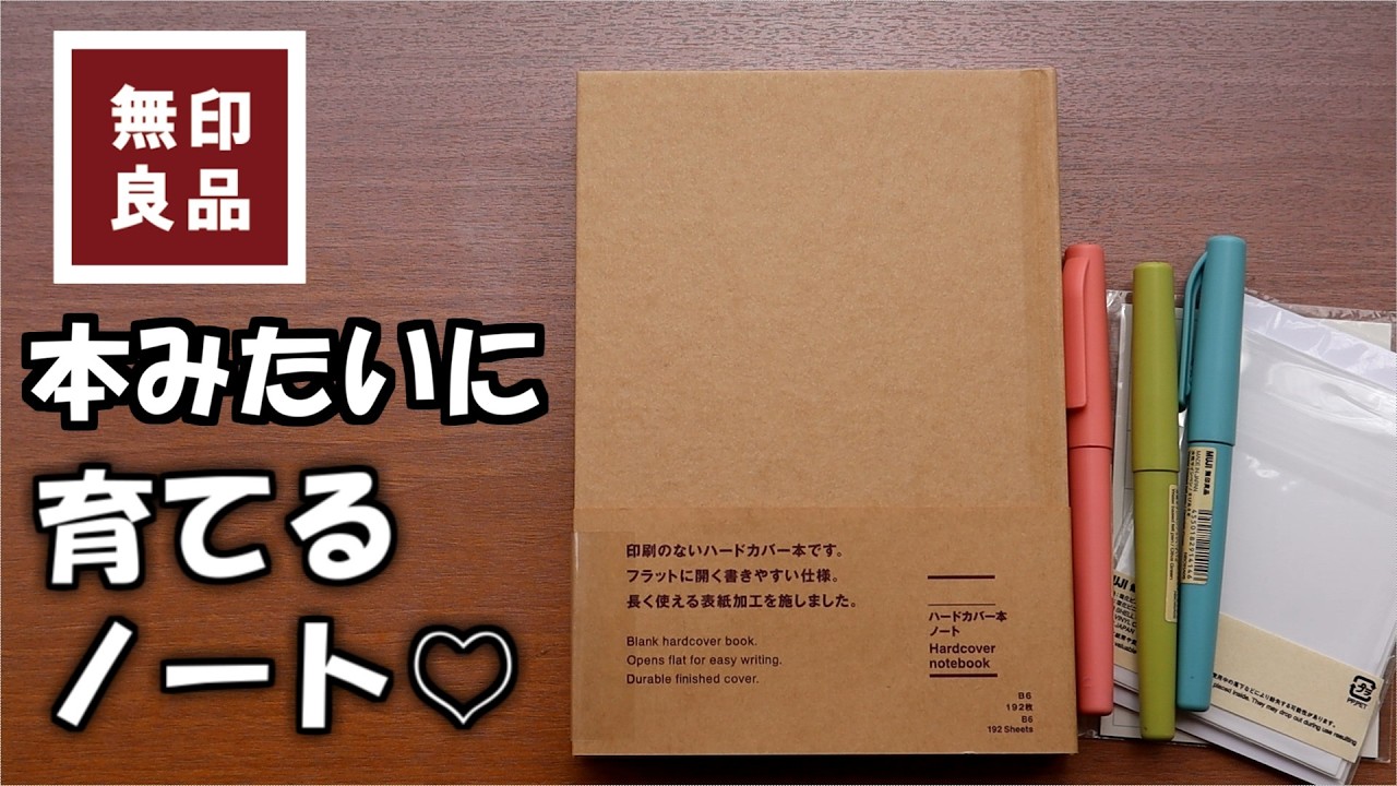 New Release] MUJI Hardcover Notebook: A 