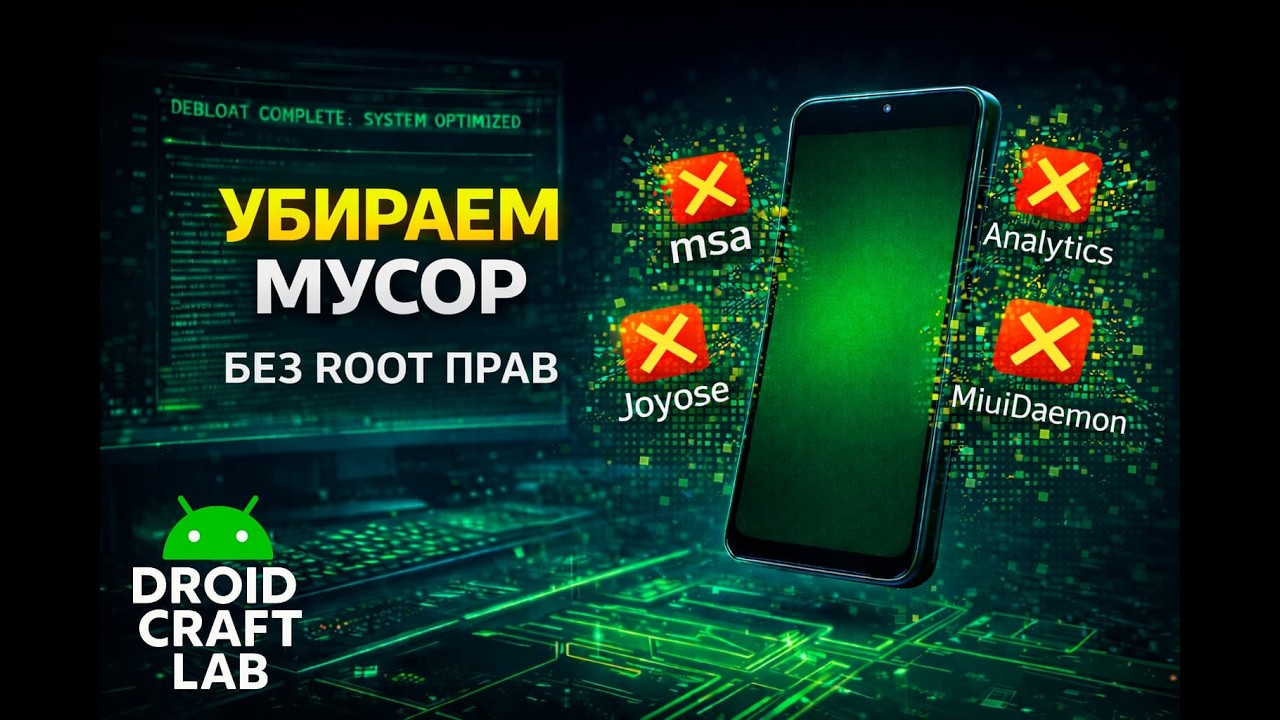 Как удалить НЕУДАЛЯЕМЫЕ приложения на Android (Без Root)