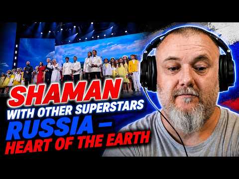 SHAMAN WITH OTHER SUPERSTARS - RUSSIA – HEART OF THE EARTH | REACTION
