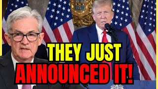 Trump & the FED Just Made a HUGE ANNOUNCEMENT for Millions of Americans